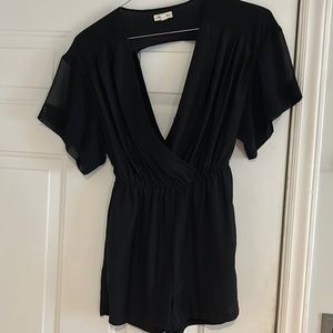 Super cute black romper